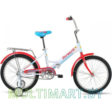 Детский велосипед Forward Timba 20 RBKW95F01003 (белый/красный, 2019)